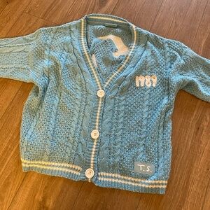 Taylor Swift 1989 blue cardigan, brand new